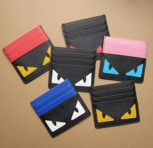 

2020 spring new small eyes fashion 4 colors classic bank card mini small purse little monster card holders