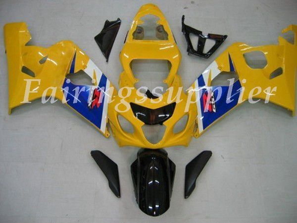 

новая (литье под давлением) abs обтекателя комплекты fit для (suzuki gsx-r 600-750) 2004 2005 gsx-r600 r750 k4 04 05 обтекатели набор синий