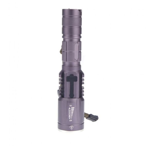 

more function t6 light flashlight led aluminium alloy flashlight bring usb can to mobile phone charge