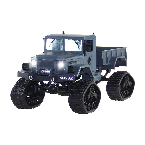 

off-road rc truck 2.4ghz 1/16 4wd snow tires truck with front light wifi fpv 0.3mp camera military truck rtr fy001a fy001b