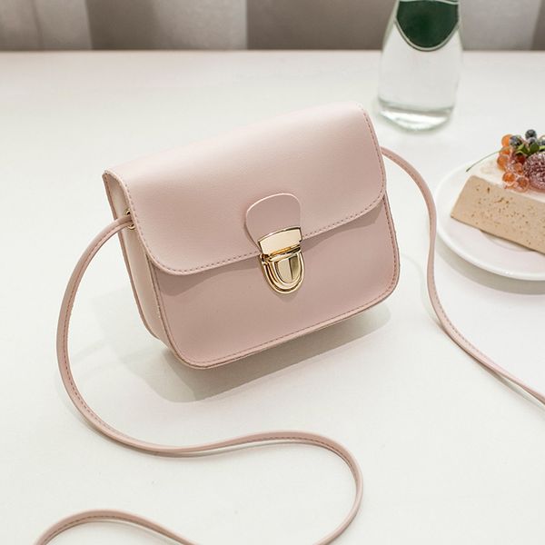 

women messenger bags woman bag 2018 famous brands women fashion solid color cover lock shoulder crossbody phone beach bag sac