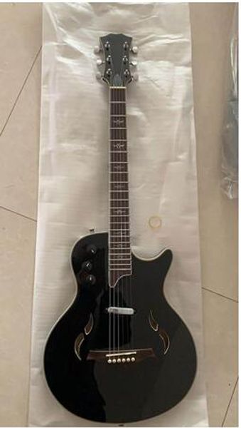 

бесплатная доставка t5 модель электрогитары черный высокое качество