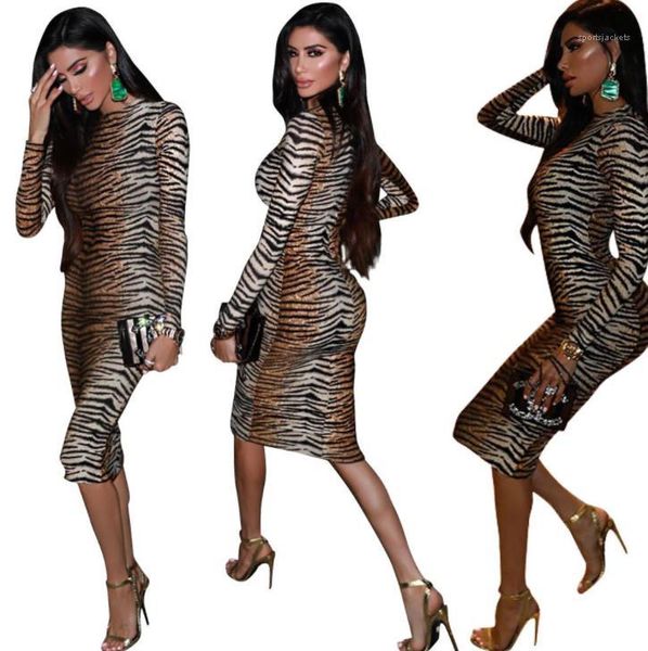 

spring autumn sheath long sleeved dress vestidoes designer leopard bodycon dress women clothes, Black;gray