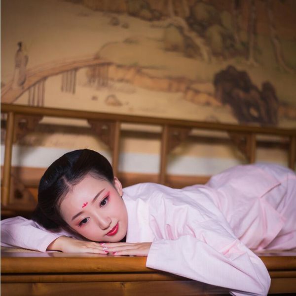 Chinesische Frauen Baumwolle Leinen bequeme Unterwäsche China traditionelle Pyjamas Jacke + Hose Tägliche antike moderne allgemeine Kleidung