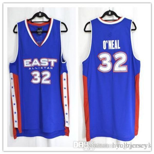 

#shaquille o'neal 2005 bule basketball jersey men's sewn stitched custom any number and name xs-6xl vest jerseys ncaa, Black;blue