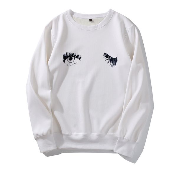 

yemuseed new women sweatshirt casual printing o-neck sweatshirt fh043, Black