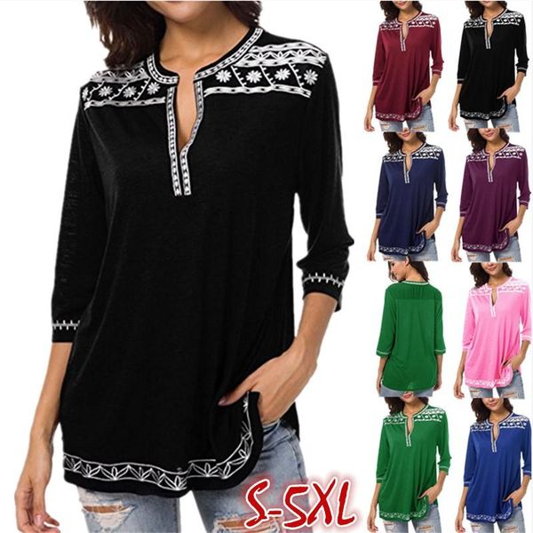 

autumn women t-shirts o-neck long-sleeved clothing 2019 new fashion casual streetwear loose tees female plus size 5xl, White