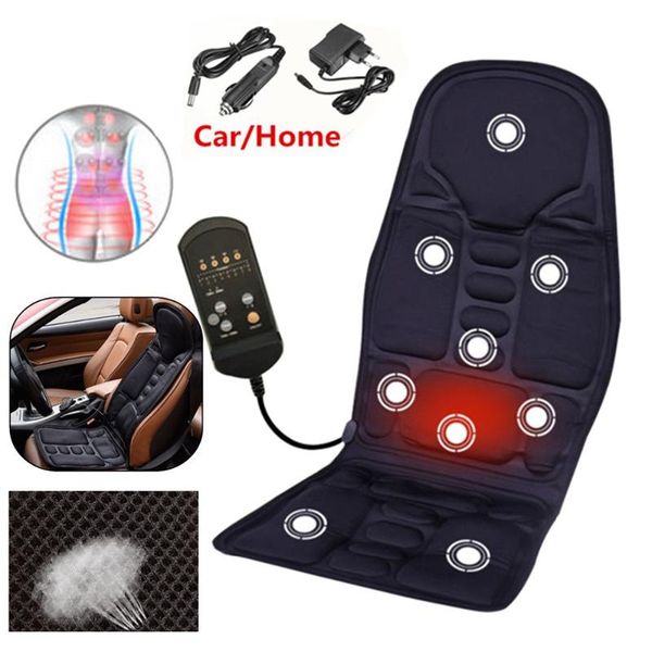 Multifunctional Car Seat Body Massage Mat Heat Seat Cover Cushion
