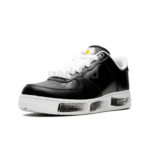 

new peaceminusone x forced 1 g-dragon para noise design skateboard shoes men women black fashion casual trainer sneakers with box, White;red