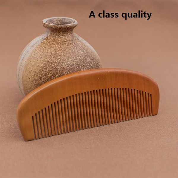 

2020 natural pears wooden comb beard comb pocket comb 14*5.2*1.2cmcm ing, Silver