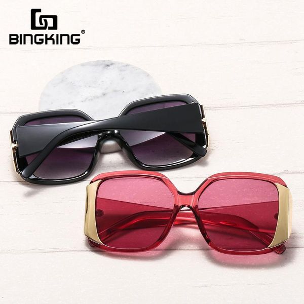 

women oversized sunglasses cat eye sun glasses retro black brown lady eyewear brand design, White;black