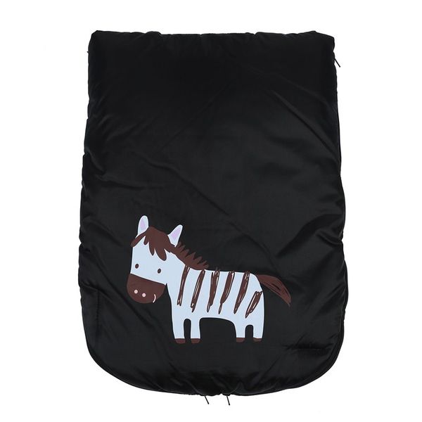

universal windproof infant baby stroller sleeping bag footmuff car seat bunting bag stroller carriage foot cover (black