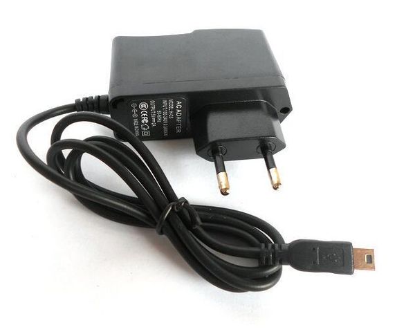 

1.5a mini usb eu plug home wall charger power adapter cord for gps navigator