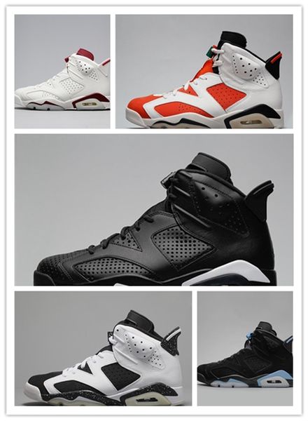 

nike air jordan retro shoes 6s баскетбольные кроссовки 6 черный инфракрасный 3m отражение новое поступление 2019 версия высокого top мужчины, Black