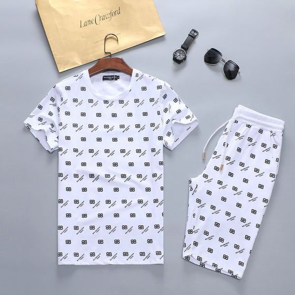 

2020 new medusa sets fashion tracksuit set casual mens black white suits brand casual suit sweatshirts shorts pour hommes luxury tracksuit, Gray