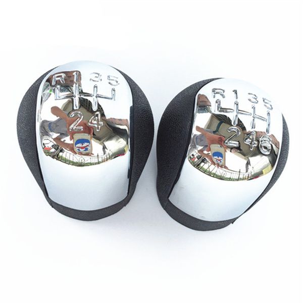 

chrome abs 5 6 speed car gear shift knob lever stick pen for vauxhall vectra c b corsa astra g combo 2002 2003 2004 2005