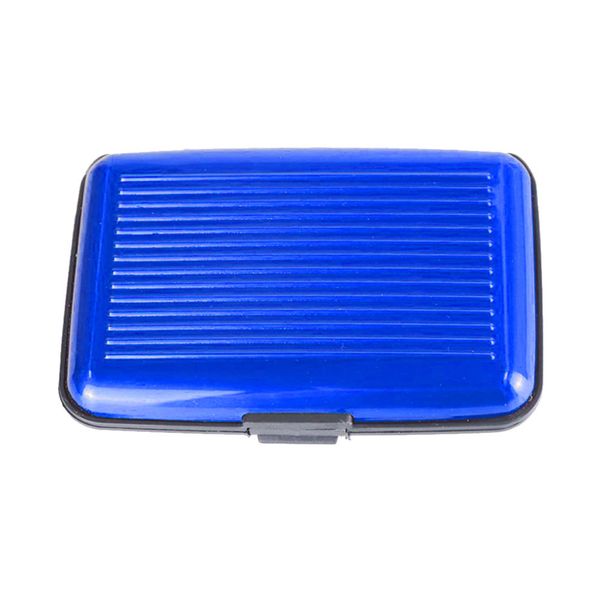

aluminum scanning protect card holder bankcard blocking wallet credit card hard case scanning protect card holder