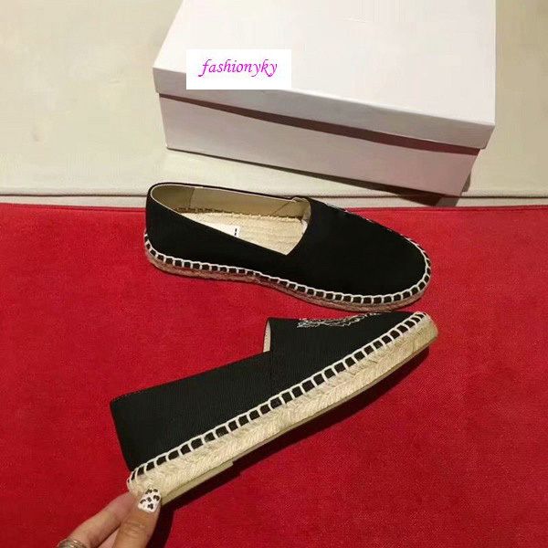 

горячие продажи вышитые соломы обувь с tiger head ленивые обувь, Black