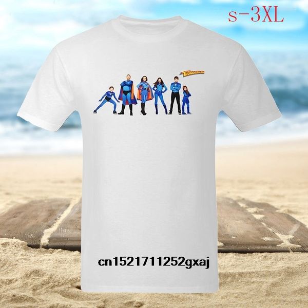 

men t shirt the thundermans real family art design crew neck white t-shirt novelty tshirt women, White;black