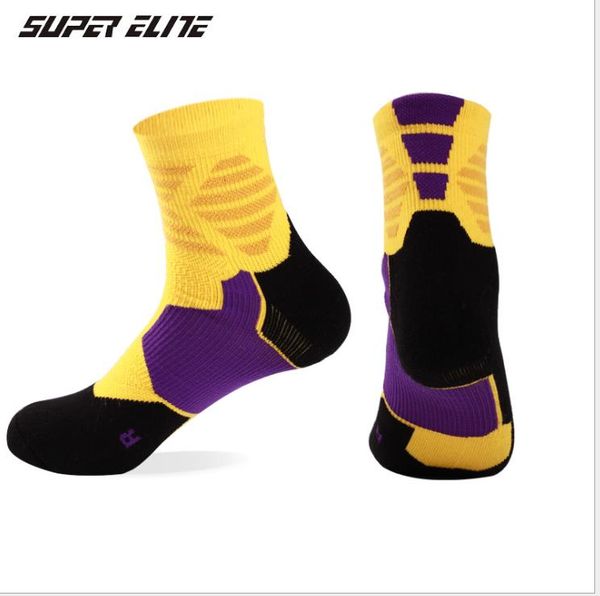 

sports socks, men's cotton, left and right feet, thick non-slip pull socks, Black