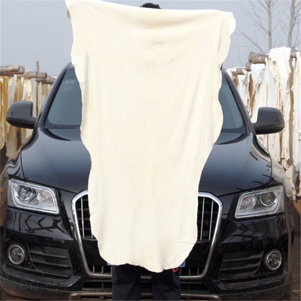 

multi style car drying washing cloth natural shammy chamois leather car cleaning towels