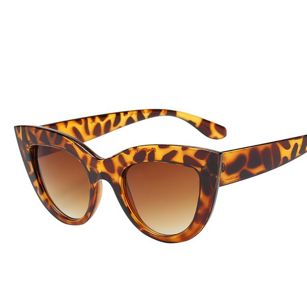 

2019 brand new fashion sunglasses retro cat eye sunglasses lady brand designer vintage black women women uv400 #, White;black