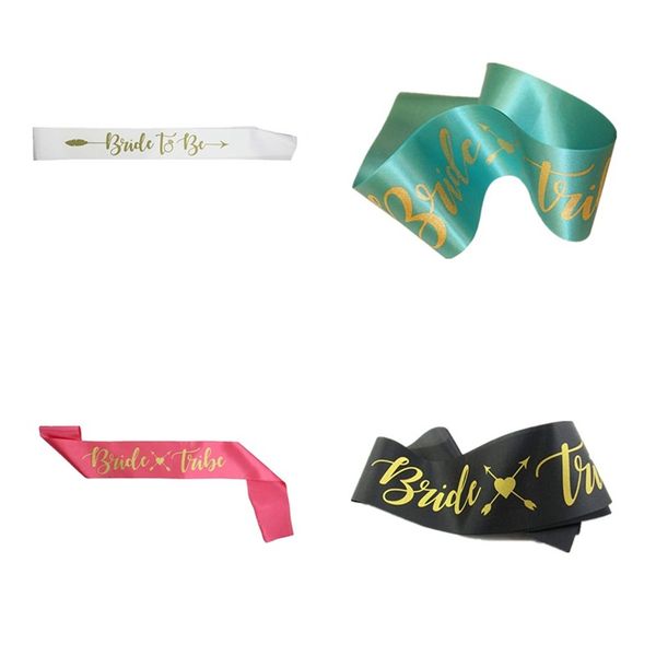 

bride to be sashes glitter printing etiquette belts opp packages baldric fashion sell well with various colors 1 8jq j1