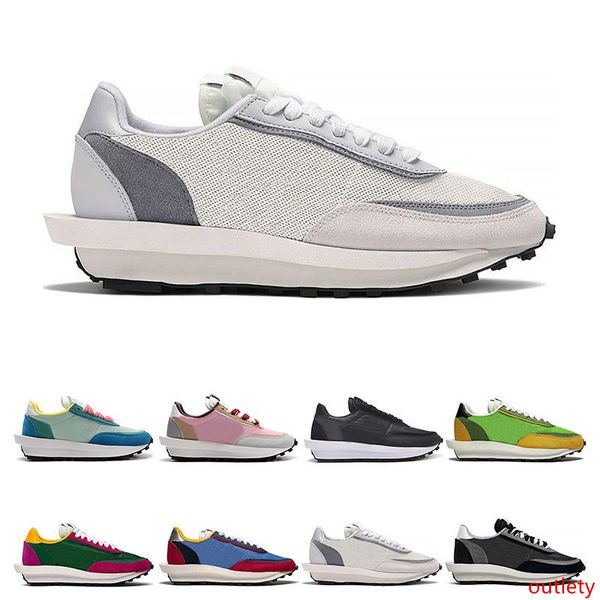 

ale sacai ldv waffle running shoes for men women black white grey pine green gusto varsity blue mens trainers fashion sport sneakers