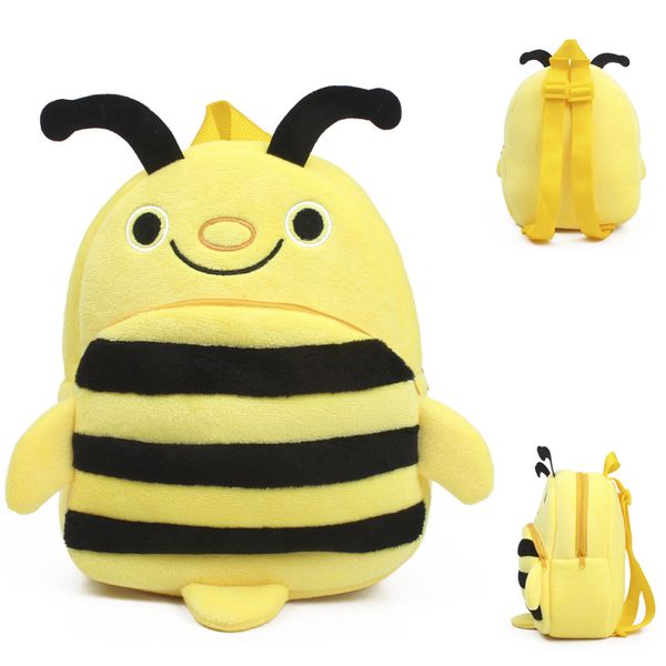 

cute toddler kids children boy girl cartoon stuffed plush backpack schoolbag shoulder bag rucksack baby girls