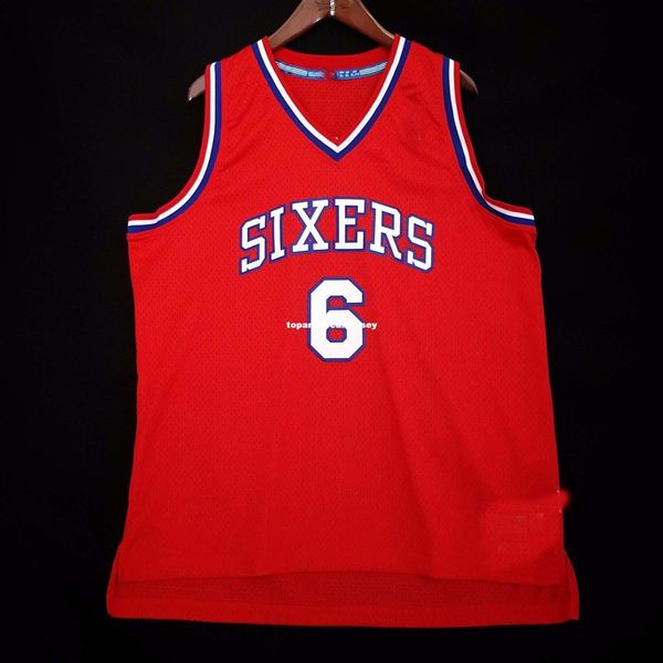 

100% stitched julius erving dr j 6# soul vest wholesale jersey mens vest size xs-6xl stitched basketball jerseys ncaa, Gray