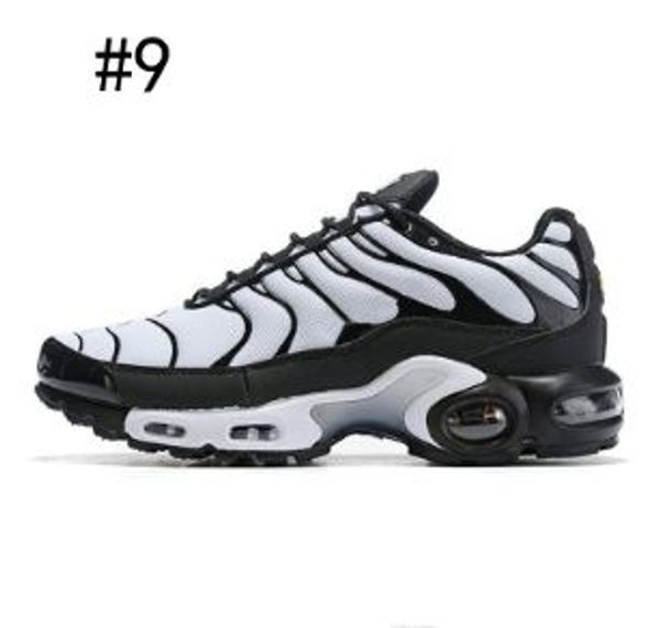 

new- Tn Mercurial Plus men running shoes volt black white rainbow green gold fashion mens trainers breathable sports sneakers size 40-46