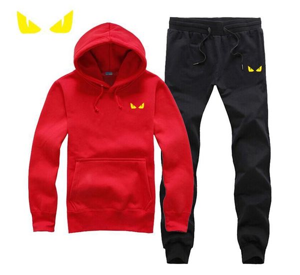 

new fashion mens womens designer tracksuit fashionable fd branded tracksuits sportswear with letters spring suits clothing s-3xl optional, Black
