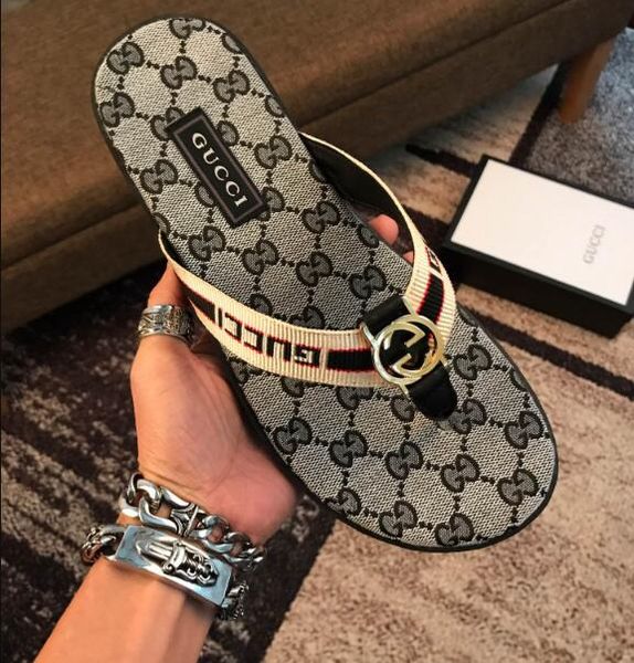 

2019 Италия Женщины Мужчины Горки Лето Роскошный Дизайнер Пляж Крытый Плоская Обув