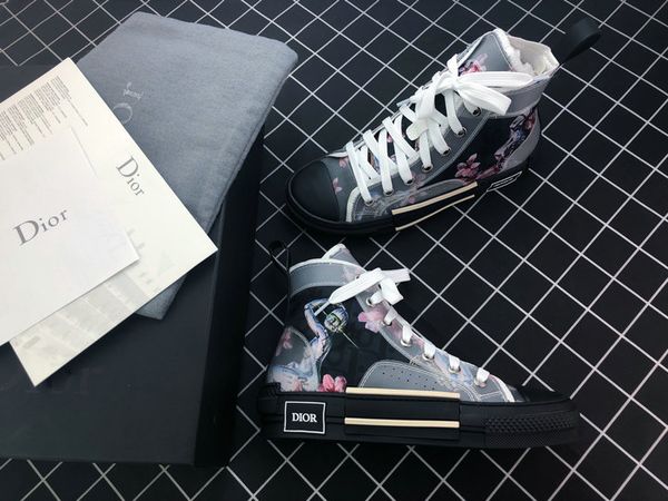 

Новые 19SS Мужская Дизайнерская Обувь OBLIQUE Homme X Kaws By Kim Jones Женщины Повседневная Обув