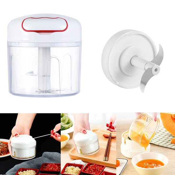 

hand pull meat grinder mini mincer food processor garlic press mincer vegetable for household kitchen fruit pepper onion nuts shredders