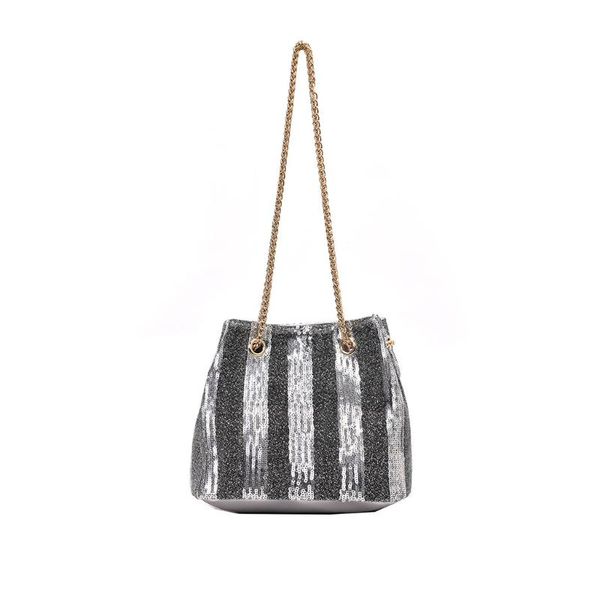 

coneed bag leather large capacity waterproof new women crossbody shining simple chain shoulder fashion messenger bag 3