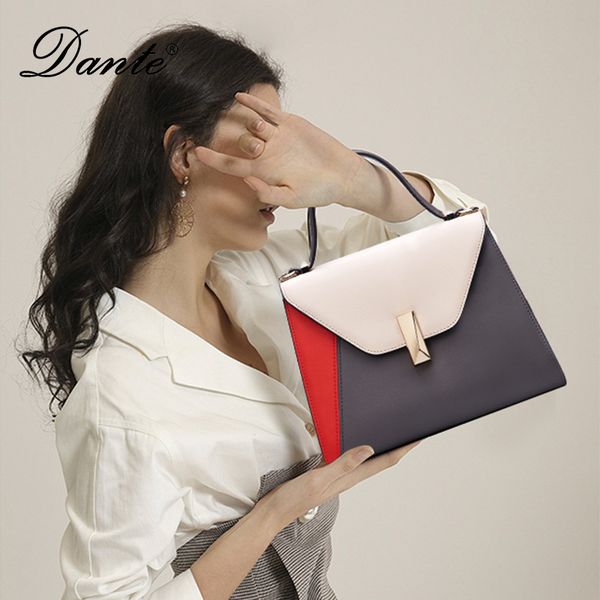 

2019 new genuine leather ladies bag ladies shoulder bag fashion messenger korean handbag casual tote solid