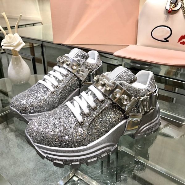 

2019 air platform new designer bowling women sport run shoes black sale genuine leather flat bottom ing