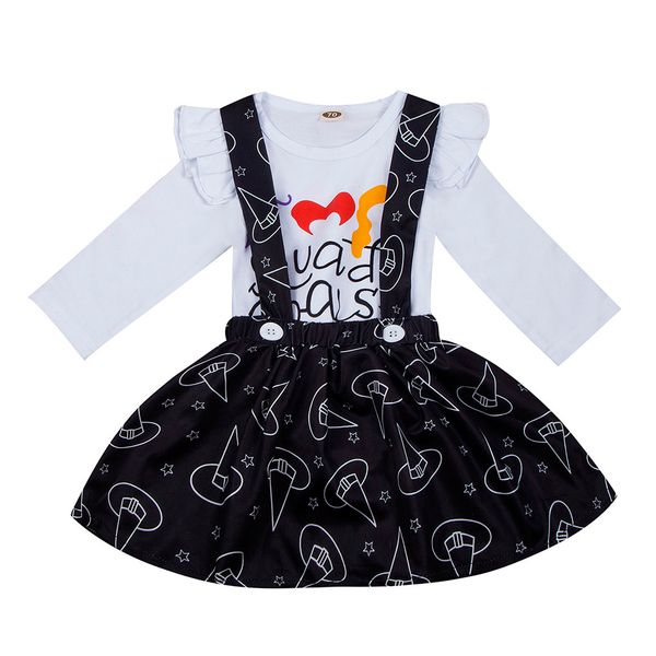 

newborn baby girls winter clothes cute letter print skirt baby clothes girls outfit infant clothing babies newborn set, White