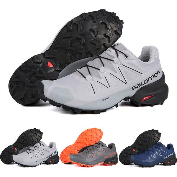 

2019 Salomon Speedcross 5 CS mens women Running Shoes top quality mens trainers Waterproof Athletic sports Sneakers jogging hiking