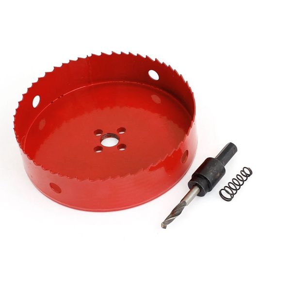 

rake teeth bimetal 135mm cutting diameter red hole saw