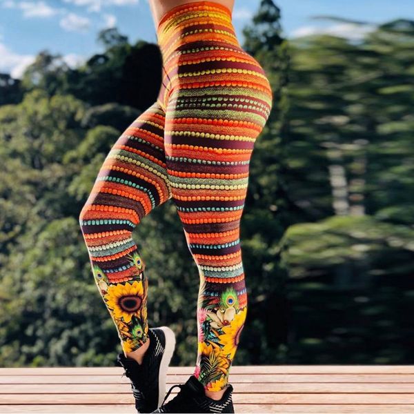 

2019 new women leggings push up fitness legging autumn slim workout leggings fashion high waist elastic pants, Black