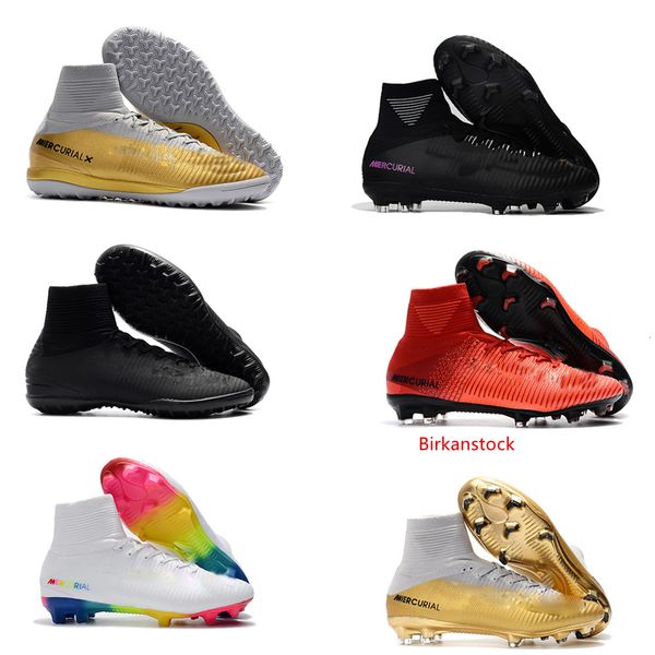 

mens mercurial superfly superflyx vi elite cr7 ronaldo exclusive fg 11 high soccer cleats shoes football boots futbol