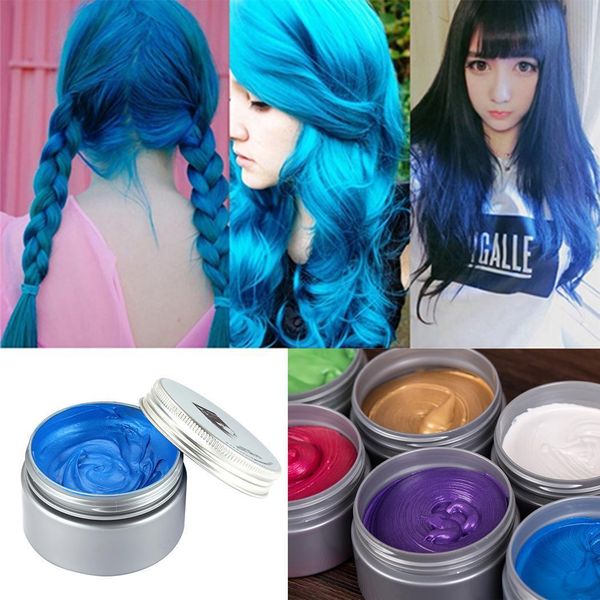 New Fashion New Hair Dyeing Clay Wax Mud Dye Cream Hair Dye