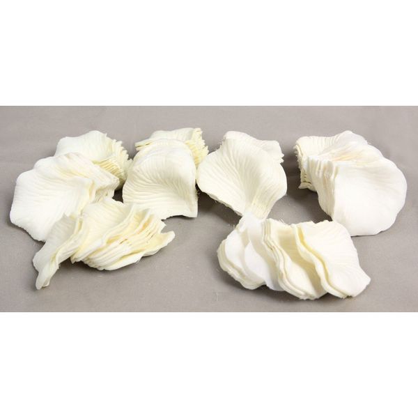 

1000x silk rose petals for wedding party decoration confetti beige