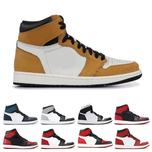 

High Quality 1 OG Bred Royal Blue Black All Star Chameleon Basketball Shoes Men 1s Top 3 Fragment x Sneakers US 5.5-12