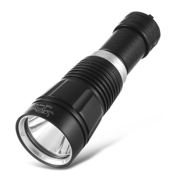 

lbyb - 055 cree xm - l2 portable tactical diving handheld led flashlight outdoor 80m waterproof torch for camping hiking hunting fishing