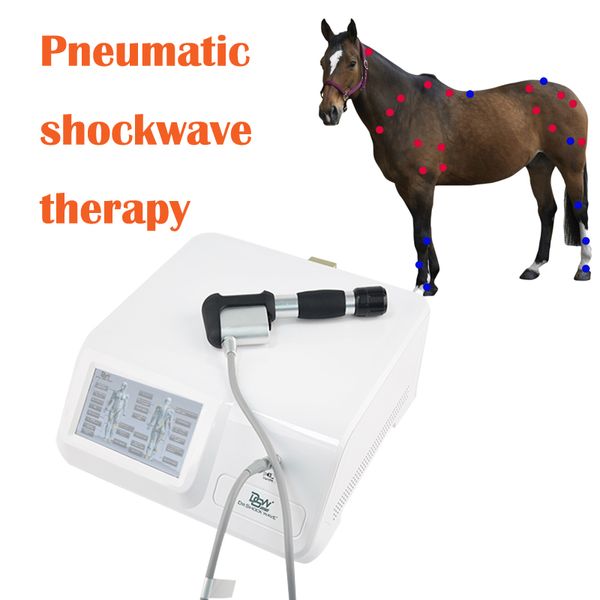 Высококачественная ортопедия акустическая ударная волна Pneumatic Alcual Wave Therapy Machine помогает удаление боли на уменьшении