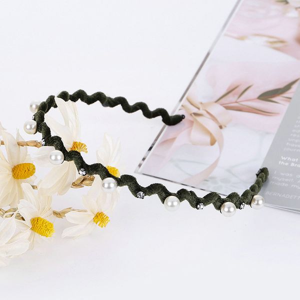 

классический волна оголовье hairband тонкий край резинка для волос алиса диапазона cerchietto aliceband дамы волос стиль abjwy, Black;brown
