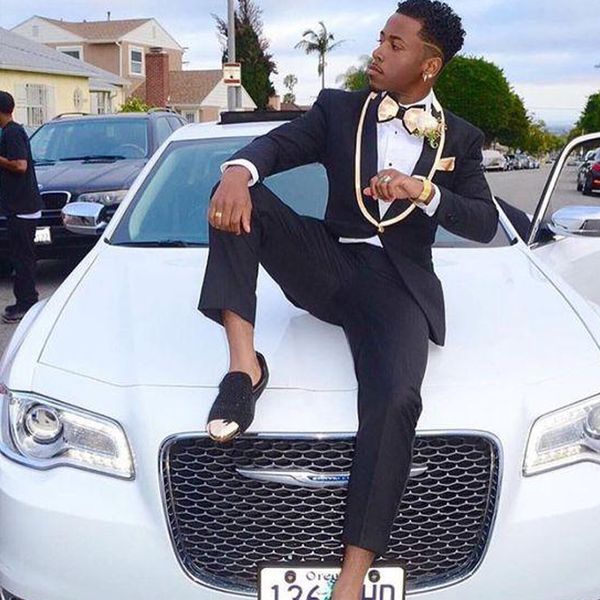 

2019 new fashion wedding tuxedo for man blazer+pants custom made groom tuxedo suit groomsman suit for wedding party, Black;gray